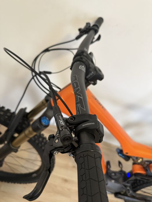 Vand  Bicicleta Electrica ORBEA RISE LT M10 Carbon 18kg, Kashima