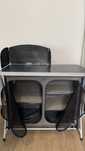 Mobilier de bucatarie pliabil si compact camping