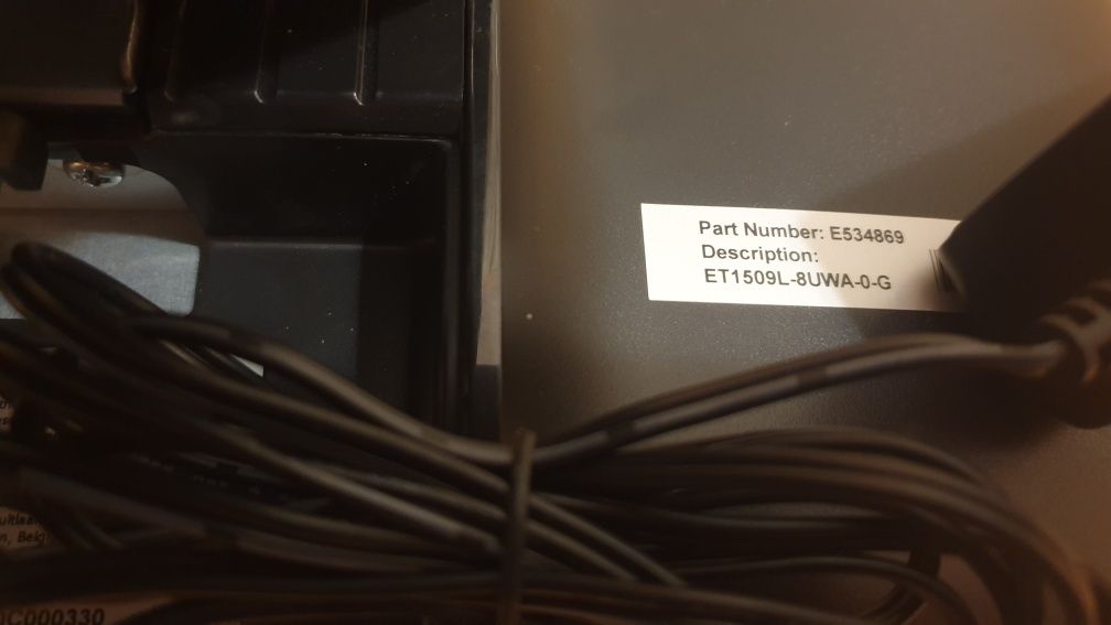 POS touchscreen monitor  ELO Touch 1509L, 15.6 inch, Single Touch,