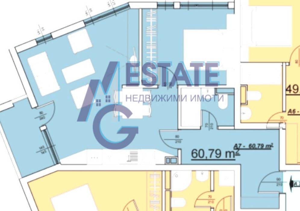 Двустаен апартамент в село Равда