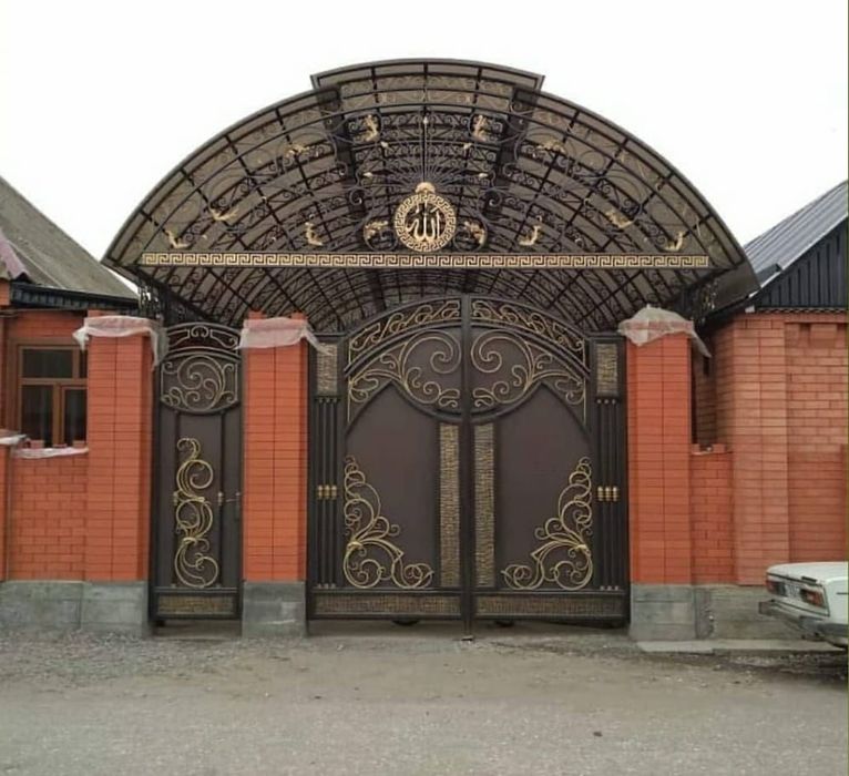 Откатные ворота Срок 5 дней Готовые ворота Распашные Хайтек ворота