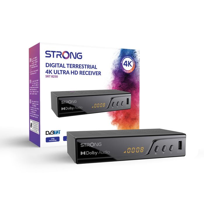 STRONG - Decodor TNT 4K UHD - SRT8250
