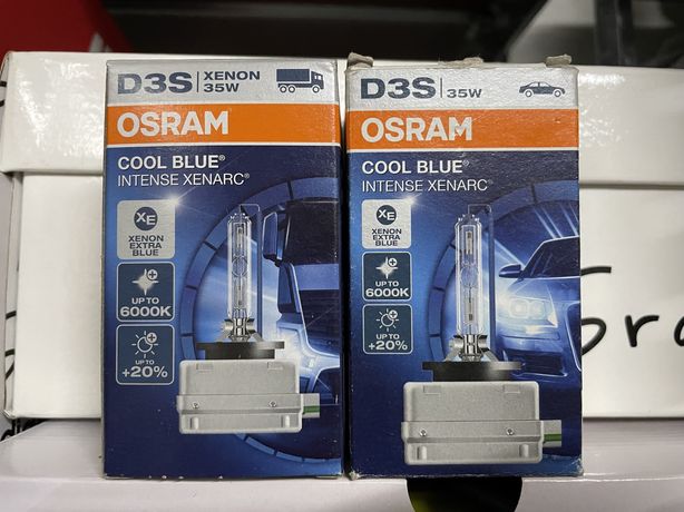 Becuri Xenon Osram D3S cool blue 6000k ca noi