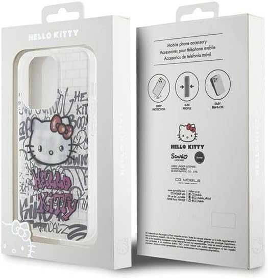 Гръб Hello Kitty IML Kitty за iPhone 15 Pro Max, 15 Pro, iPhone 15