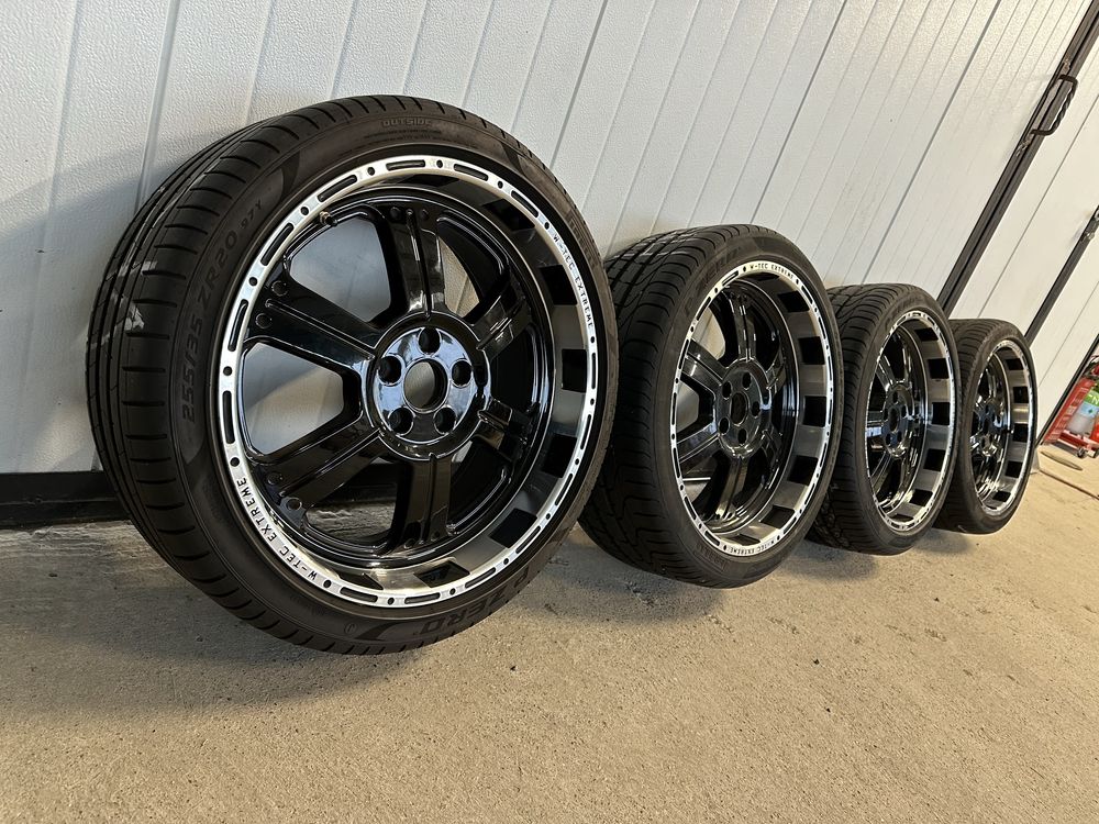 Jante R20 W-TEC Extreme cauciucuri Pirelli