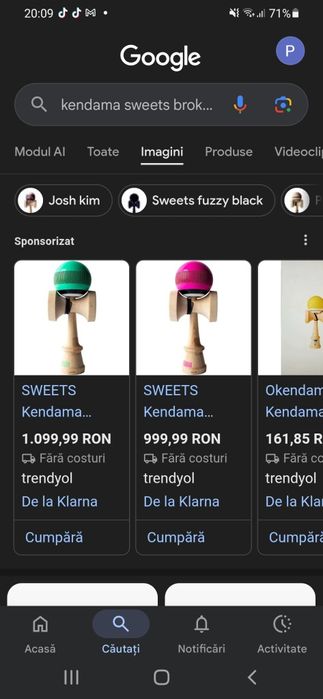 Kendama sweets broken