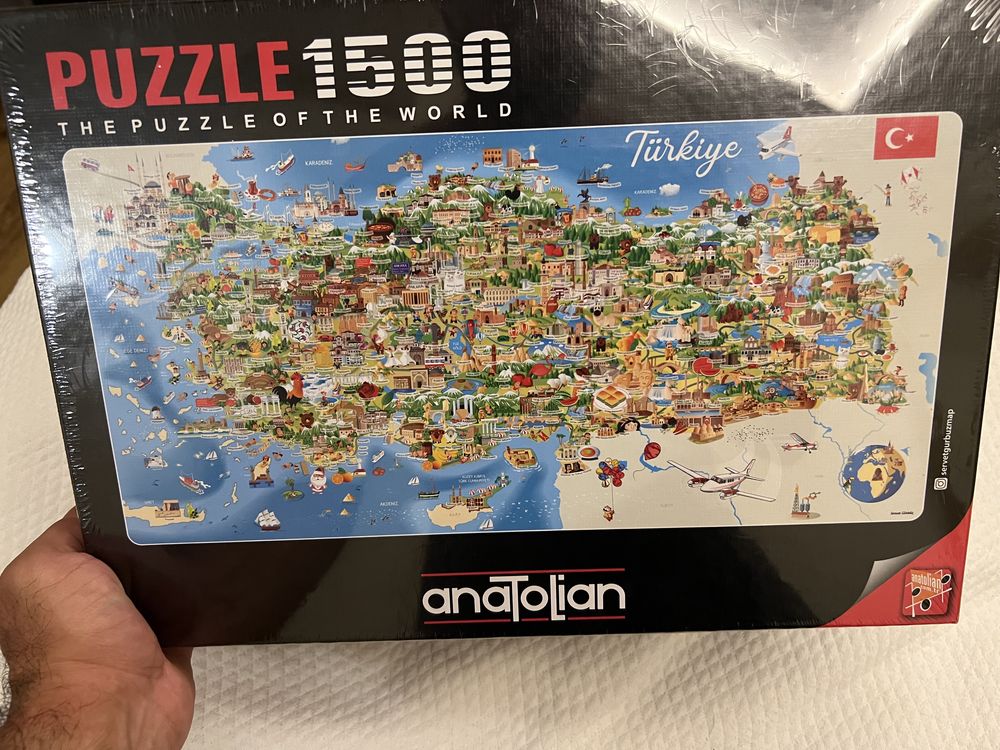 Puzzle пазл мозаика Anatolian 1500 деталей Турция