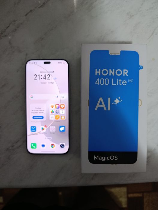 Honor 400lite.  Redmi 14pro