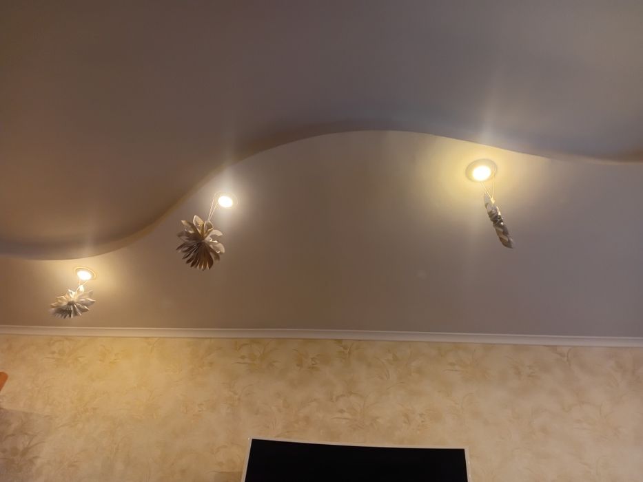 Объёмные снежинки.