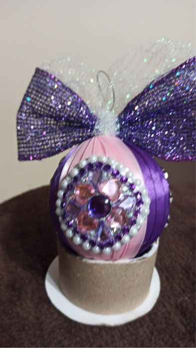 Globuri de craciun realizate manual