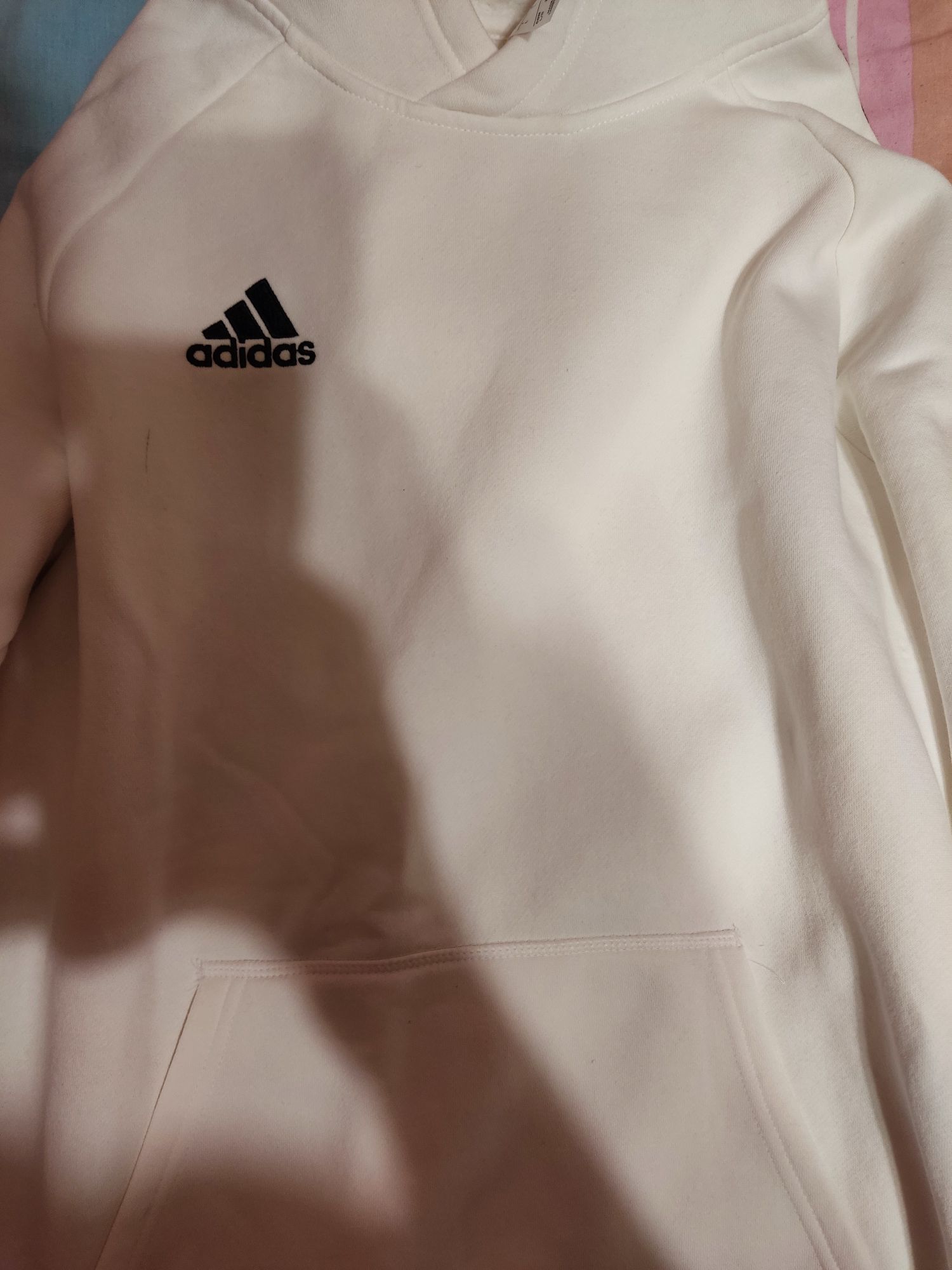 Hanorac Adidas alb