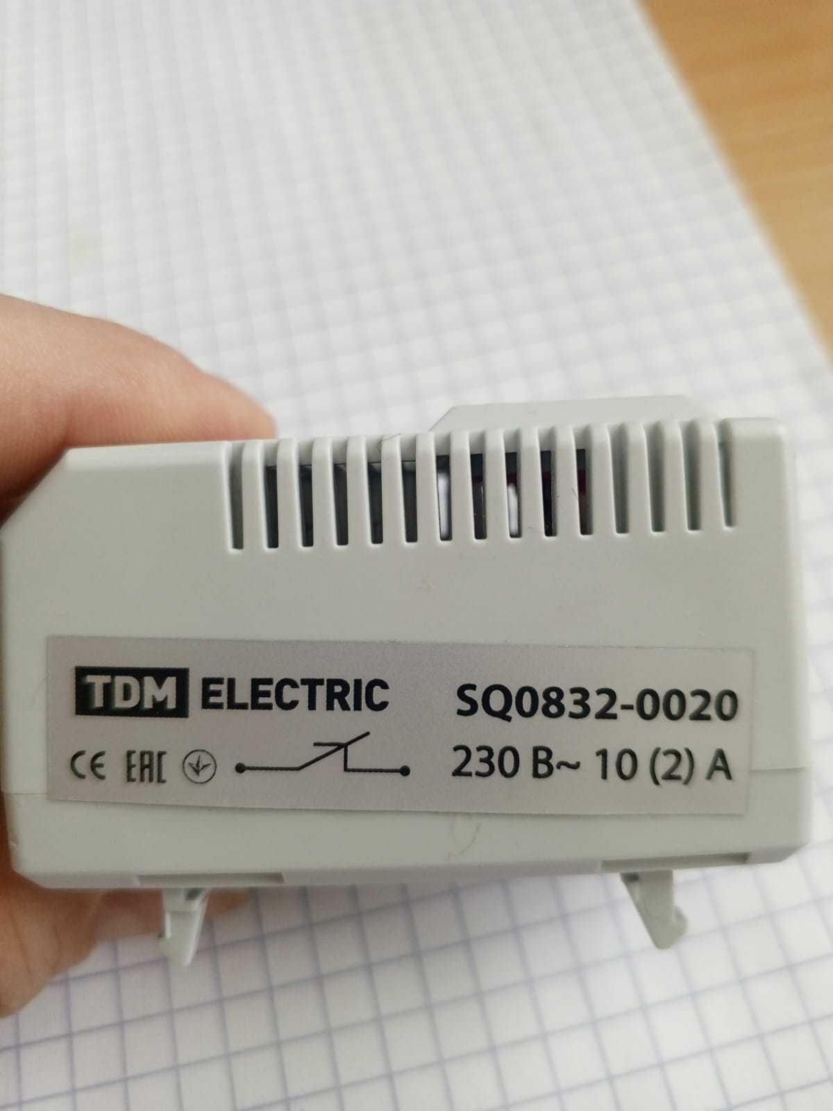 TDM Термостат NС (обогрев) 10А 230В