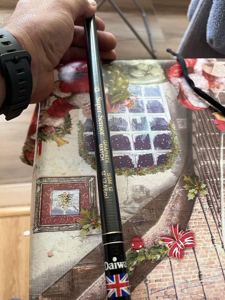 Daiwa super sensor graphite match ssm 12 3.66