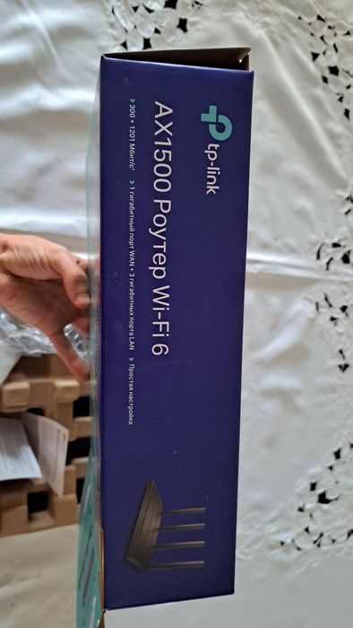 TP-Link Archer AX12 (AX1500, Wi-Fi 6) — Отличное состояние!