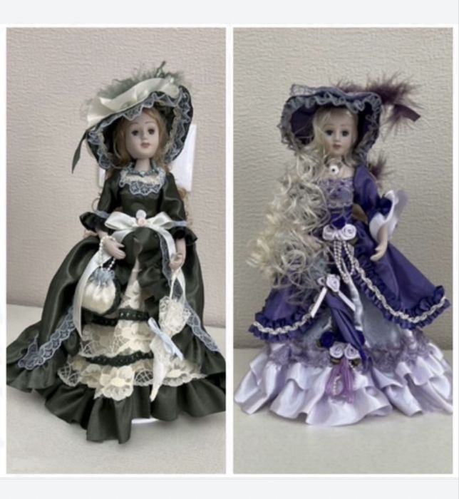 Кукла фарфоровая 25 см, ручная работа