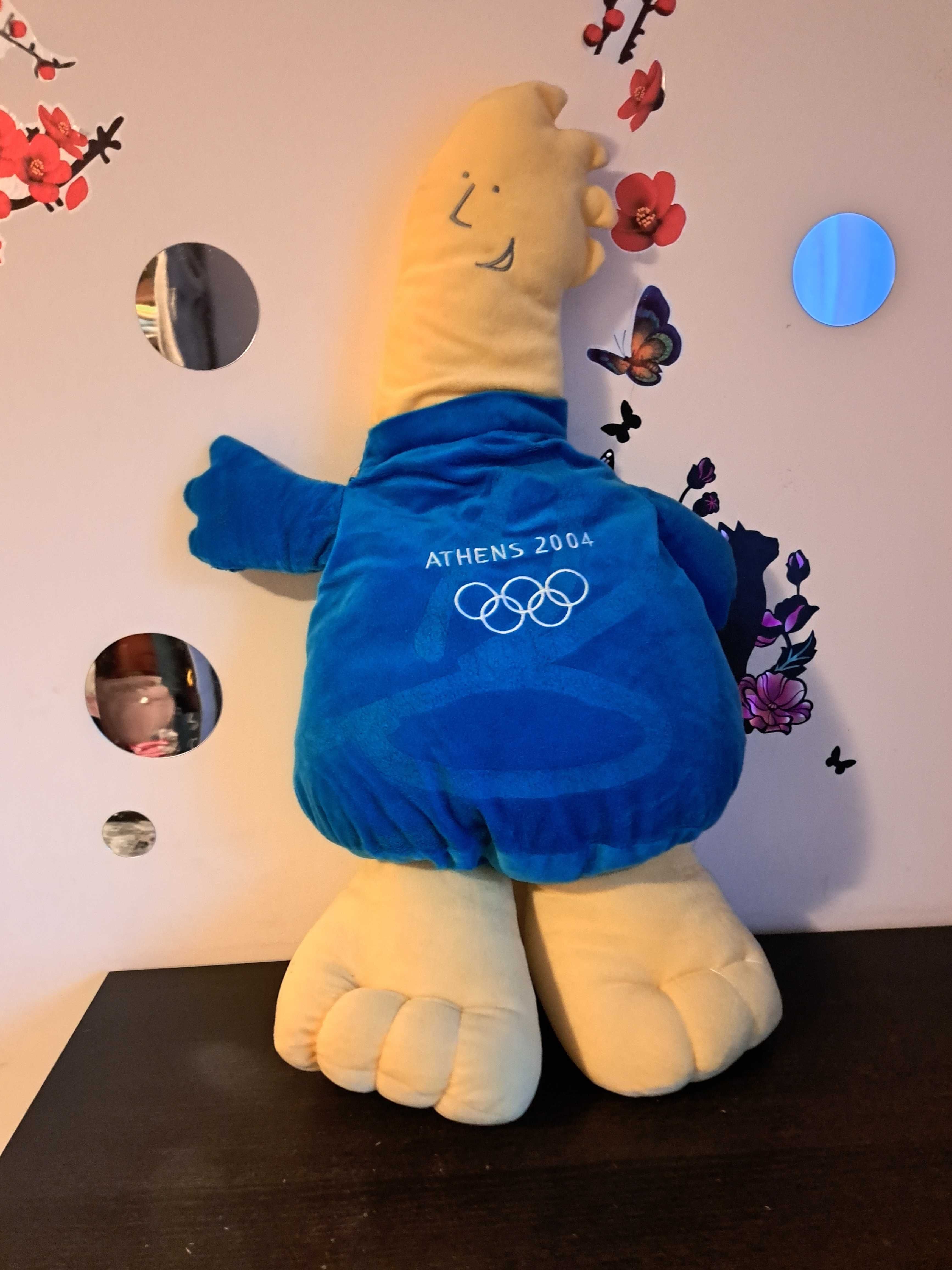 Голяма плюшена кукла Athens 2004 - символ на Олимпийските игри в Атина