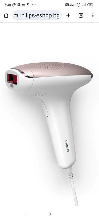 Лазерен депилатор професионална  чисто нов Philips