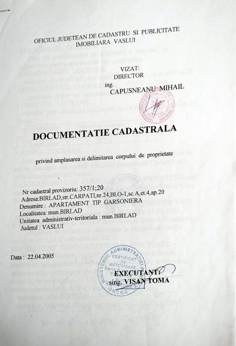 Garsonieră de vanzare