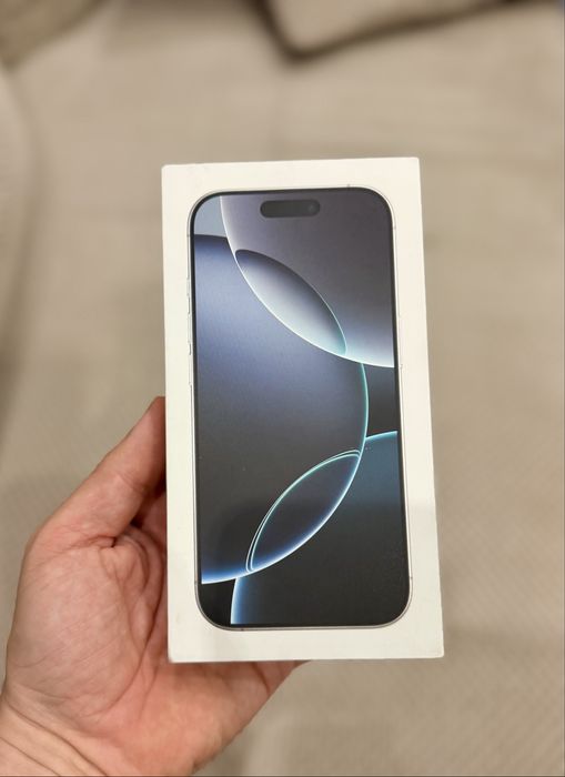 Iphone 16 pro Silver 128gb