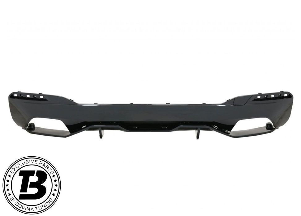 Difuzor Bara Spate cu Ornamente compatibil cu BMW Seria 5 G30 M5 Design