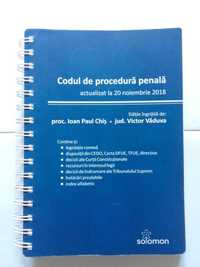 Codul de procedură penală, 2018