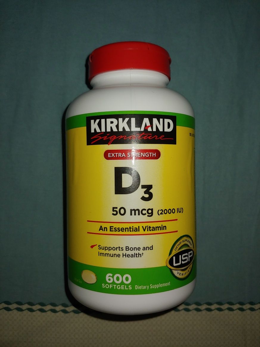 Витамин Д3 (2000) кол-во 600 шт.