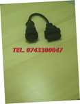 Cablu Adaptor Camion Scania 16 Pin La Obd2 16 Pin