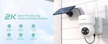 BOIFUN  DQ201 Безжична външна камера със Соларен панел