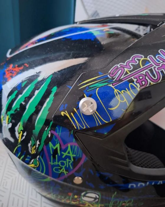 casca moto atv downhill ca noua