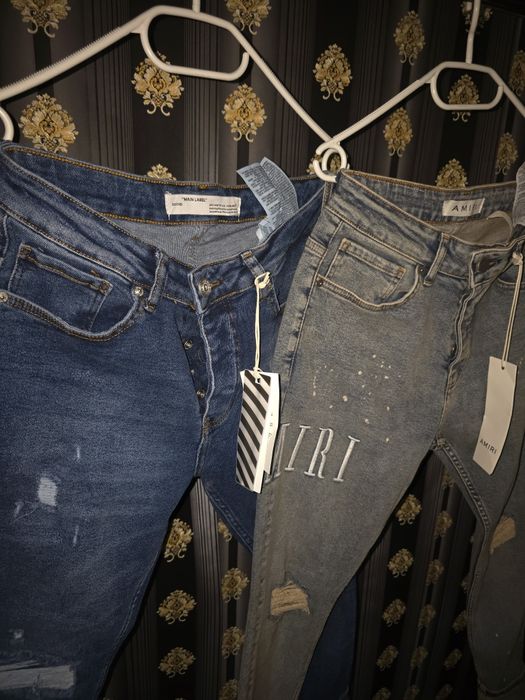 Blugi reducere AMIRI / Off white. / dsquared2