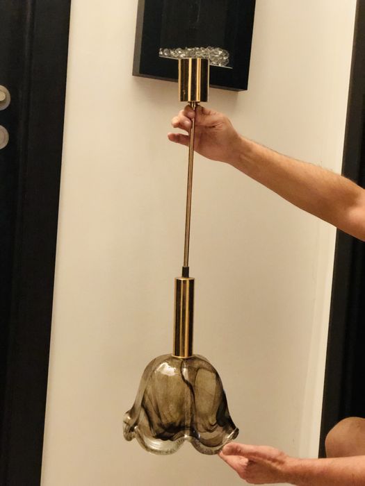 Mid Century Superba Lampa/ Pendul - Murano