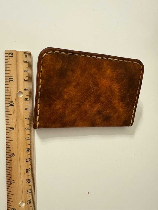 Portofel piele handmade maro