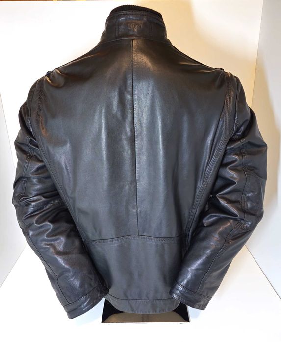 BOSS - Мъжко кожено яке от естествена кожа