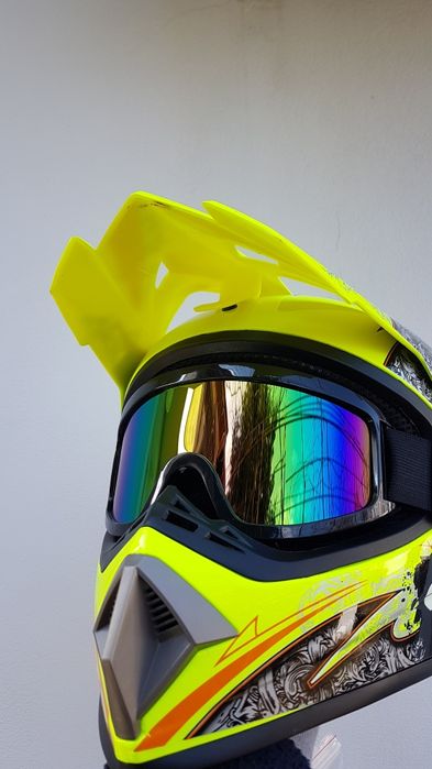 Casca bicicleta dawnhill bike trotineta atv enduro motocross