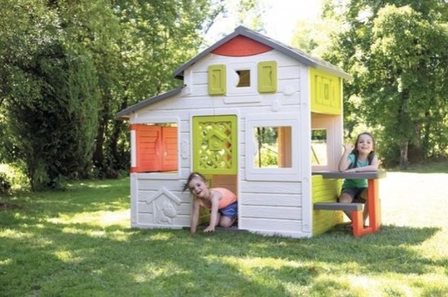 Детска градинска къща за игра Smoby, Friends Playhouse