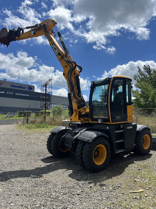 Excavator pe roti Jcb Hydradig 110 w 2017 impecabil ca si nou