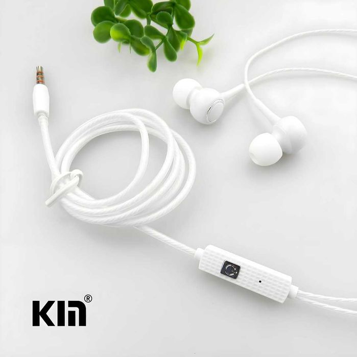 Проводные наушники KIN K-28, 3.5 мм, динамик 10 мм