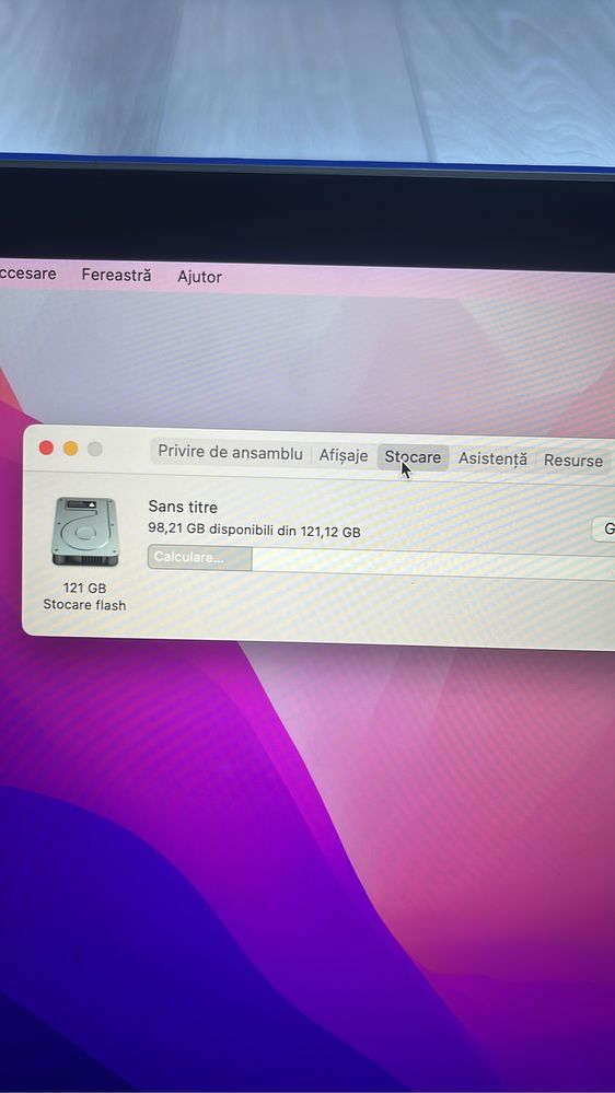 Laptop apple macbook pro i5 ,2015