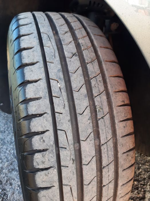 4бр.оригинални  лети  джанти с нови гуми за Фолксваген-VW-5X112-16цола