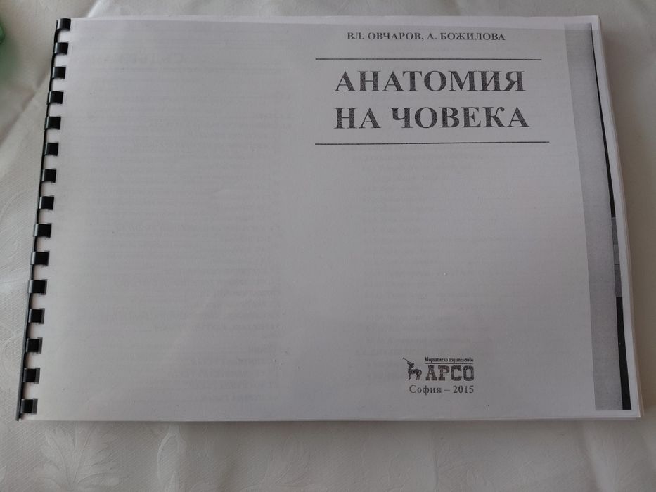 Помагало по анатомия на човека