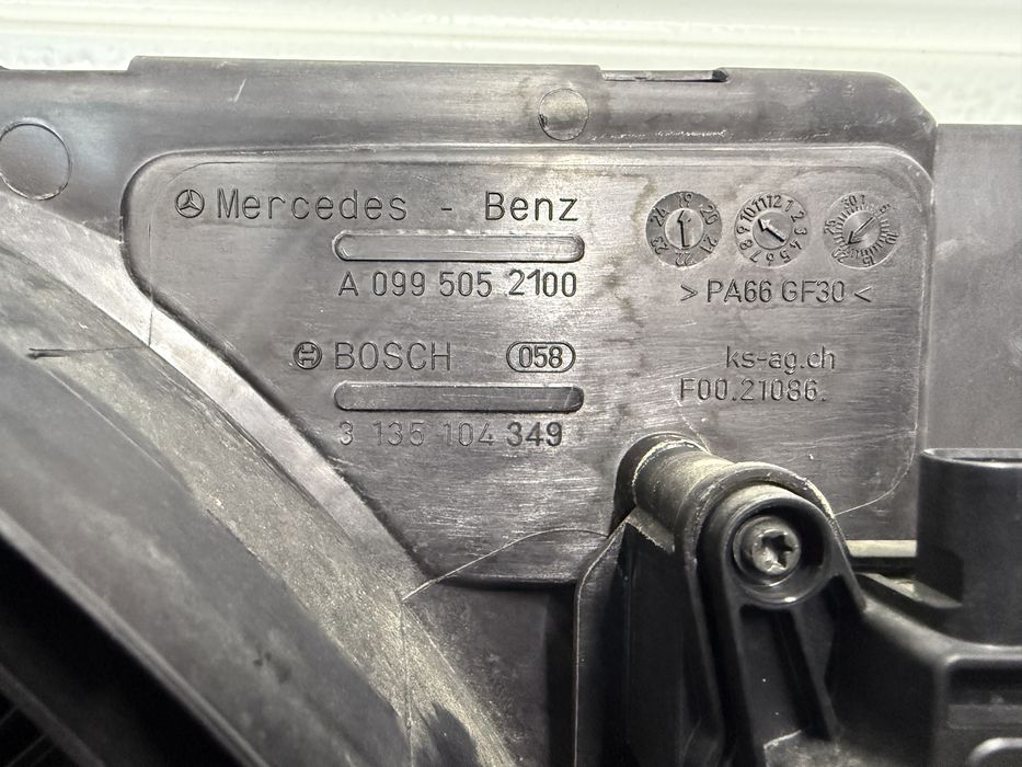 Electroventilator Mercedes GLC W253 / E Class W213 / S Class W222