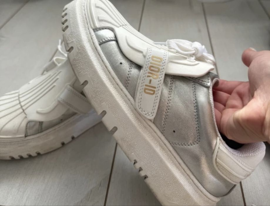 Гъзарски кецове на Dior - естествена кожа