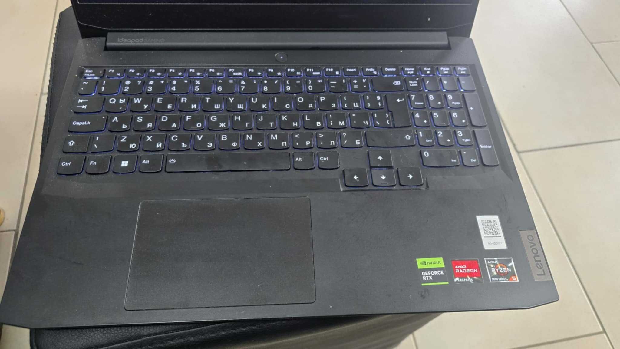 Лаптоп Lenovo IdeaPad Gaming 3 / RTXR 2050 / 16ГБ RAM  / 512SSD