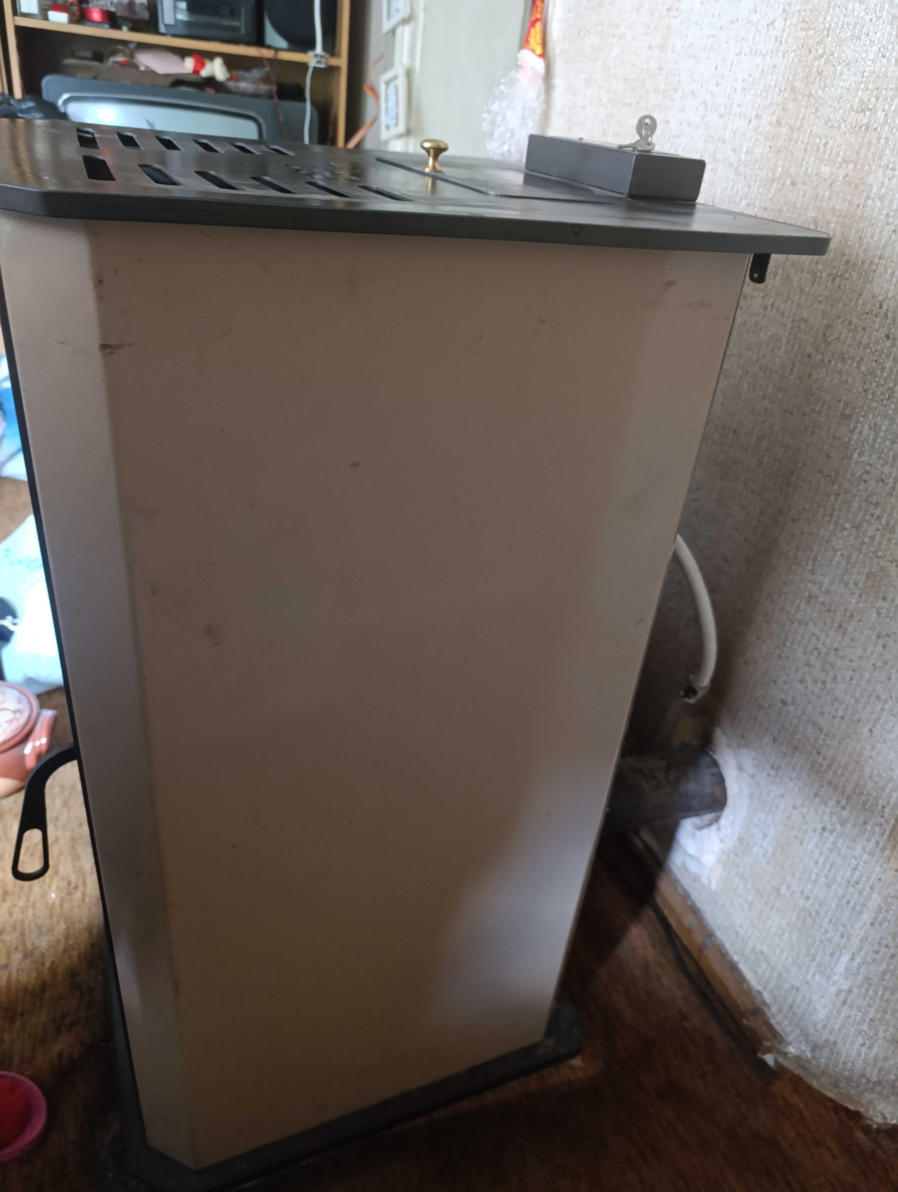 Пелетна Камина с водна риза 15 kw, използвана един отоплителен сезон