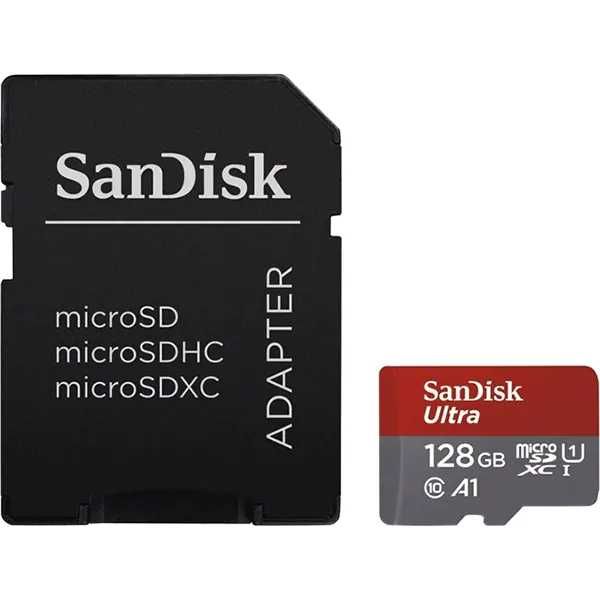 Card de memorie 128GB 256 SANDISK Ultra microSDXC adaptor Nou Garantie