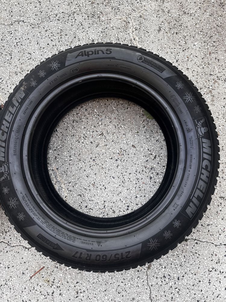 Зимни гуми Michelin Alpin 5 215/60/17 3бр.