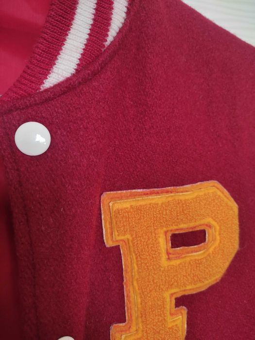 Jacheta bomber college din Lână M