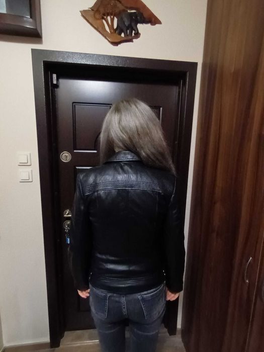 Дамско яке естествена кожа от Турция