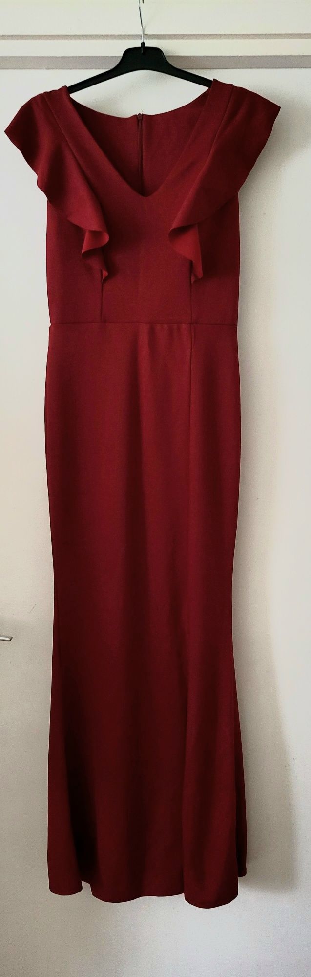 Rochie Dama Rosu-Burgund