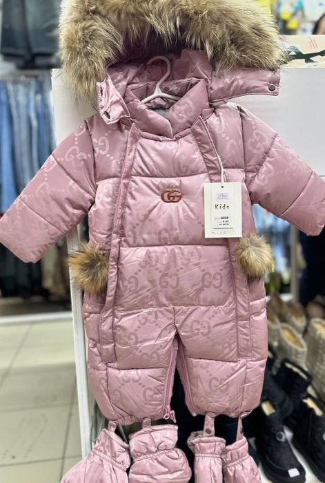 Зимний комбинезон 6-18 месяцев